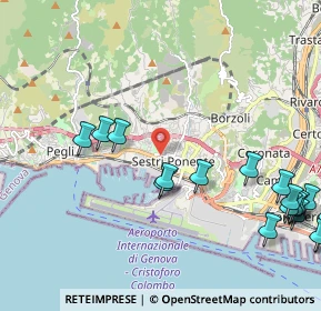 Mappa 16154 Genova GE, Italia (3.0095)