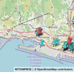 Mappa 16154 Genova GE, Italia (2.6265)