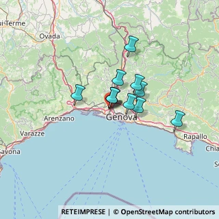 Mappa Via Greto di Cornigliano, 16152 Genova GE, Italia (8.09364)