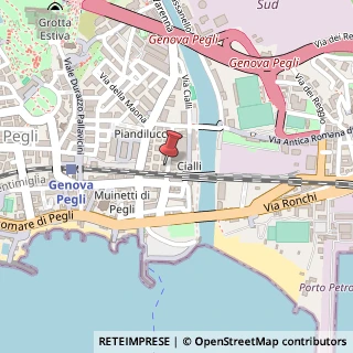 Mappa Via Piandilucco, 15/E, 16155 Genova, Genova (Liguria)