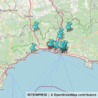 Mappa Via Multedo di Pegli, 16155 Genova GE, Italia (9.77)