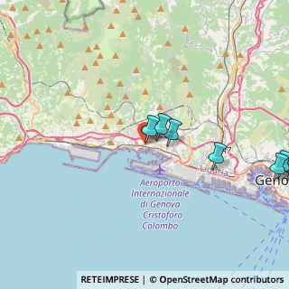 Mappa SS 1, 16155 Genova GE (6.55333)
