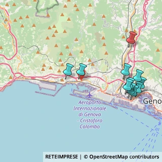 Mappa Via Multedo di Pegli, 16155 Genova GE, Italia (4.76273)