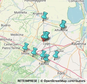 Mappa Via Plontino, 48022 Lugo RA, Italia (11.19)