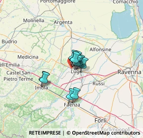 Mappa Via Plontino, 48022 Lugo RA, Italia (6.4025)
