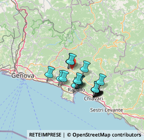 Mappa 16047 Moconesi GE, Italia (11.007)