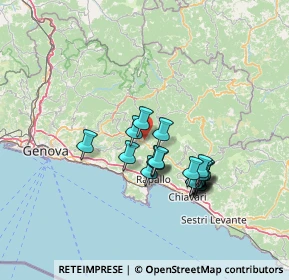 Mappa 16047 Moconesi GE, Italia (12.0885)