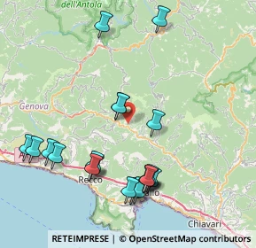 Mappa 16047 Moconesi GE, Italia (8.886)
