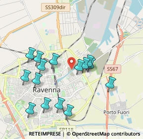 Mappa Via Manfredi Eustachio, 48123 Ravenna RA, Italia (1.96)