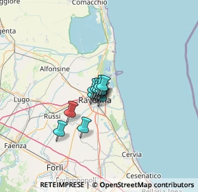 Mappa Via Manfredi Eustachio, 48123 Ravenna RA, Italia (5.66667)