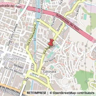 Mappa Via Borzoli, 31, 16153 Genova, Genova (Liguria)