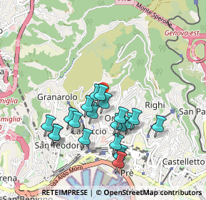 Mappa Via Vesuvio, 16134 Genova GE, Italia (0.864)