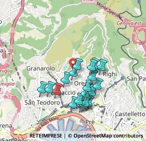 Mappa Via Vesuvio, 16134 Genova GE, Italia (0.83)