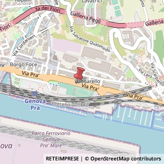 Mappa Via Pr?,  1, 16157 Genova, Genova (Liguria)