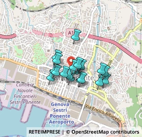 Mappa Via Paglia, 16154 Genova GE, Italia (0.273)