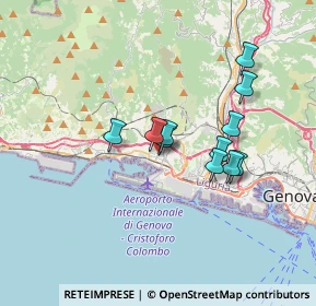 Mappa Via Paglia, 16154 Genova GE, Italia (2.78909)