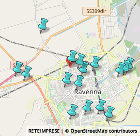 Mappa Via Giuseppe Zalamella, 48123 Ravenna RA, Italia (2.18063)