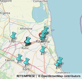 Mappa Via Odoardo Gardella, 48123 Ravenna RA, Italia (13.97571)
