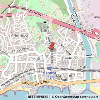 Mappa Via Beato Martino da Pegli, 7A, 16156 Genova, Genova (Liguria)