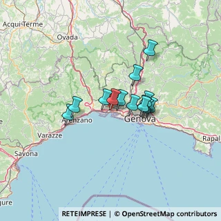 Mappa Via Beato Martino da Pegli, 16156 Genova GE, Italia (9.24846)