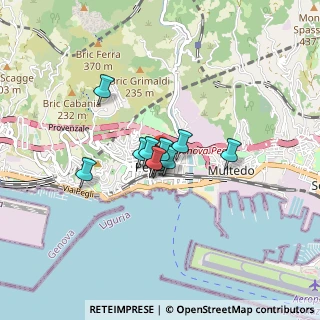Mappa Via Beato Martino da Pegli, 16156 Genova GE, Italia (0.47364)