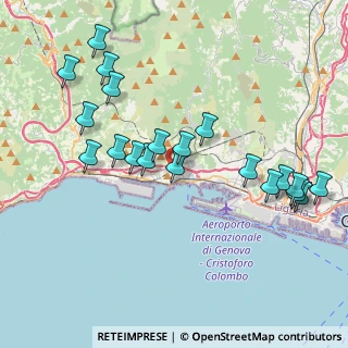 Mappa Via Rexello, 16156 Genova GE, Italia (4.235)