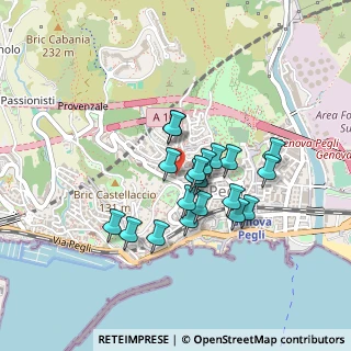 Mappa Via Rexello, 16156 Genova GE, Italia (0.3425)