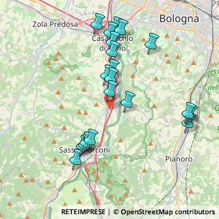 Mappa Via Primo Maggio, 40037 Bologna BO, Italia (4.225)