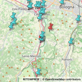 Mappa Via I Maggio, 40037 Borgonuovo BO, Italia (5.705)