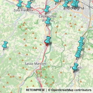 Mappa Via I Maggio, 40037 Borgonuovo BO, Italia (6.6385)