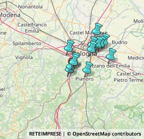 Mappa Via I Maggio, 40037 Borgonuovo BO, Italia (8.92385)