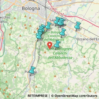 Mappa Via Caivoletta, 40065 Pianoro BO, Italia (3.535)
