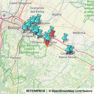 Mappa Via Palazzo Bianchetti, 40064 Ozzano dell'Emilia BO, Italia (7.058)