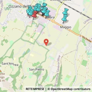 Mappa Via Palazzo Bianchetti, 40064 Ozzano dell'Emilia BO, Italia (1.5165)