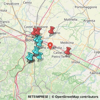 Mappa Via Palazzo Bianchetti, 40064 Ozzano dell'Emilia BO, Italia (12.91063)