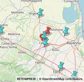 Mappa Via Giorgio Bizet, 48022 Lugo RA, Italia (33.79154)