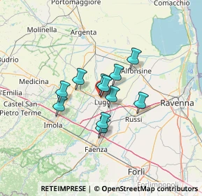 Mappa Via Giorgio Bizet, 48022 Lugo RA, Italia (8.74)