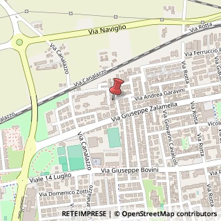 Mappa Via Achille Borghi, 12, 48100 Ravenna, Ravenna (Emilia Romagna)