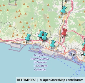 Mappa Via Antonio Fogazzaro, 16154 Genova GE, Italia (5.68)