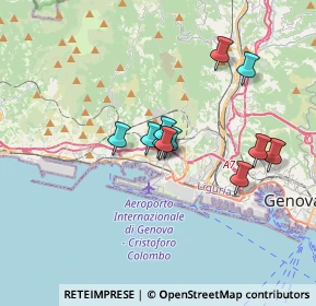 Mappa Via Antonio Fogazzaro, 16154 Genova GE, Italia (2.68364)