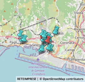 Mappa Via Antonio Fogazzaro, 16154 Genova GE, Italia (0.97789)