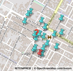 Mappa Piazza, 48022 Lugo RA, Italia (0.211)
