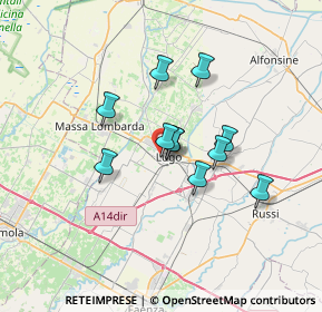 Mappa Via Ugo Foscolo, 48022 Lugo RA, Italia (5.04091)