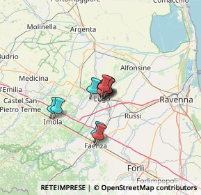 Mappa Via Ugo Foscolo, 48022 Lugo RA, Italia (6.55455)