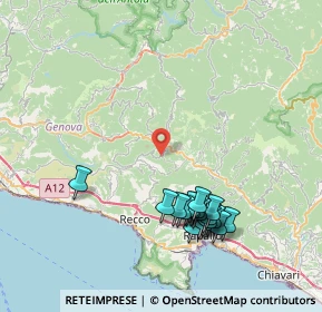 Mappa Via Ciacà, 16047 Moconesi GE, Italia (8.37412)