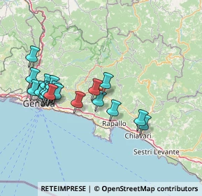 Mappa Via Ciacà, 16030 Tribogna GE, Italia (15.1945)