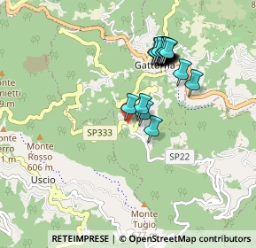 Mappa Via Ciacà, 16030 Tribogna GE, Italia (0.8625)