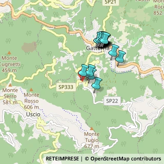 Mappa Via Ciacà, 16030 Tribogna GE, Italia (0.8625)