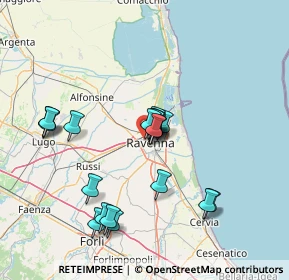 Mappa Via Paolo Pavirani, 48121 Ravenna RA, Italia (13.1895)