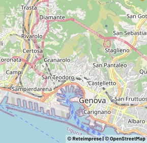 Mappa 16134 Genova GE, Italia (1.339)